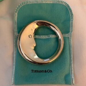 Tiffany & Co. Silver Moon Baby Rattle